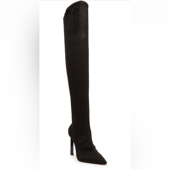 SCHUTZ Benine Up Over the Knee Heel Boot Size 7.5 - Picture 1 of 3